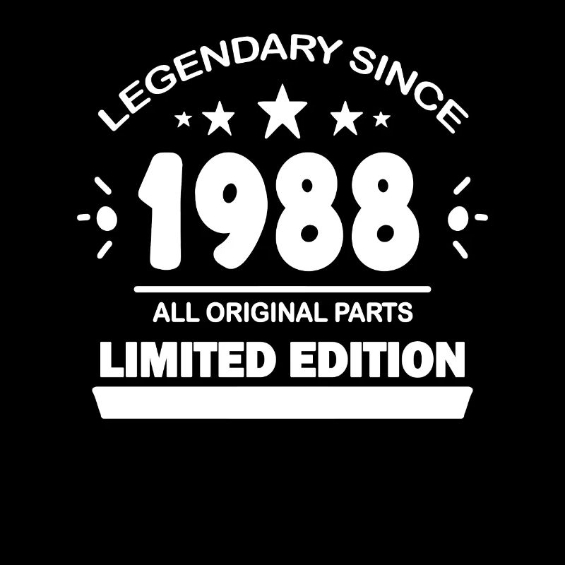 1988 - Né 1988 - Année de construction 1988