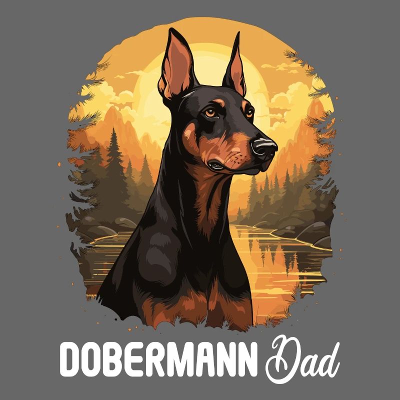 Hund Dobermann