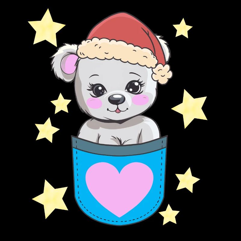 Nikolaus Weihnachtsmann Teddy Teddybär Kinder