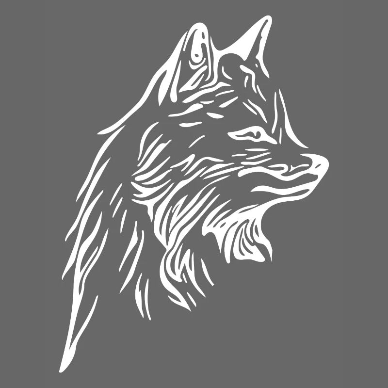Vintage Fox Face