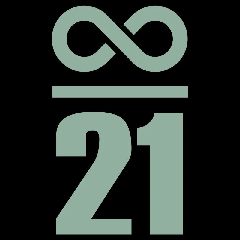 Infinite by 21 million Bitcoin