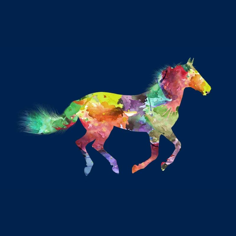Rainbow Pferd