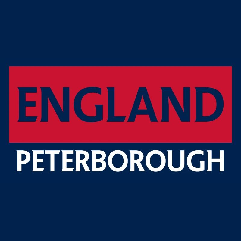 Englischer Text und Flaggendesign