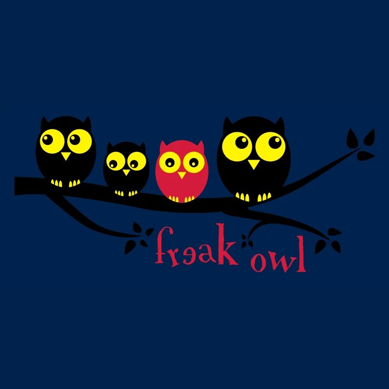 Owl Freak 3 colored