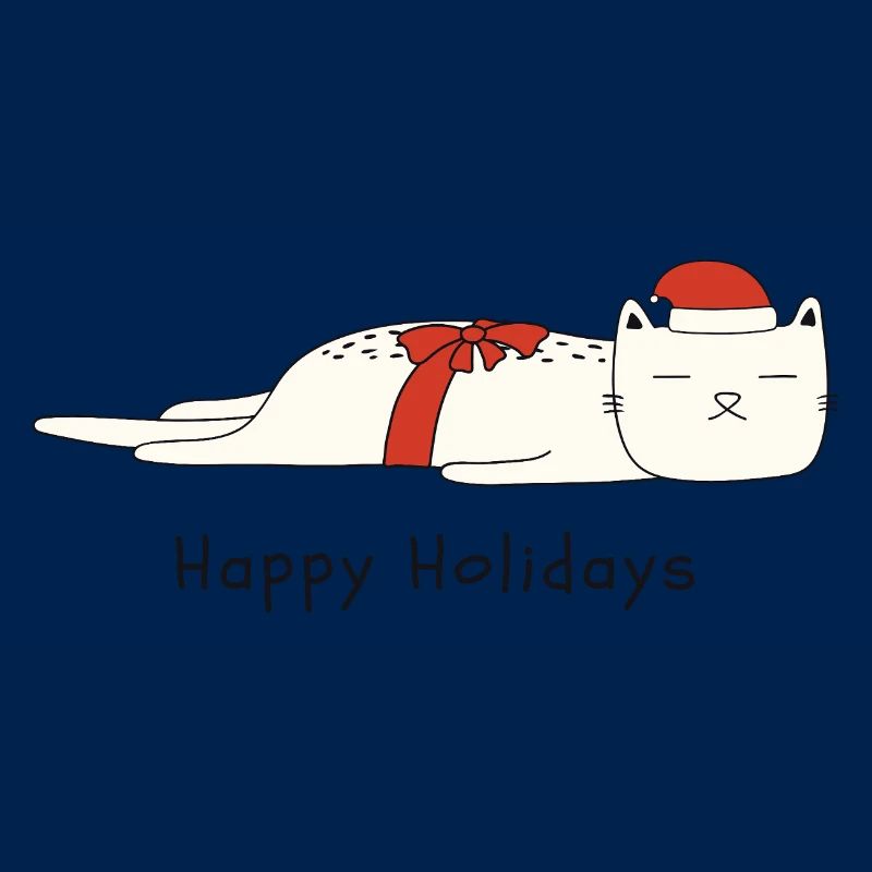 Drôle de chat Noël