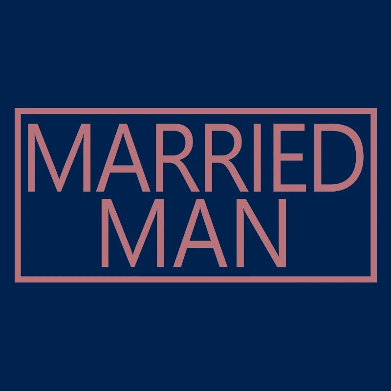 Verheirateter Mann Passendes Paar Hochzeit Flitterwochen