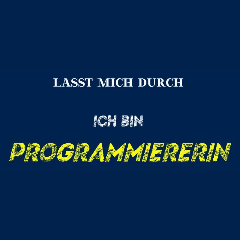 Lasst mich durch ich bin Programmiererin Geschenk