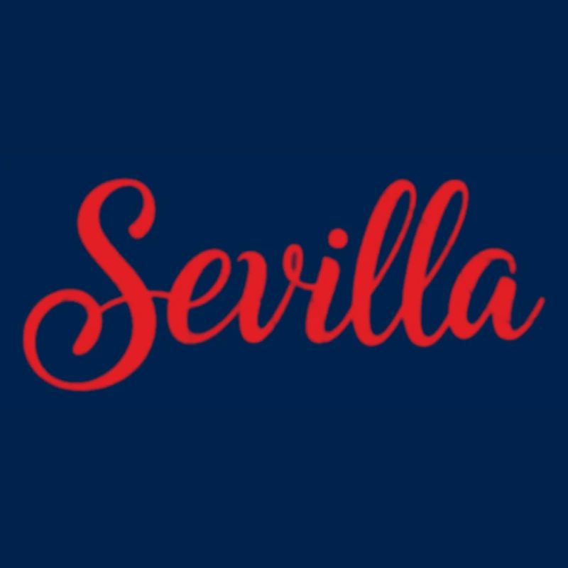 Sevilla Script Rot Pinsel