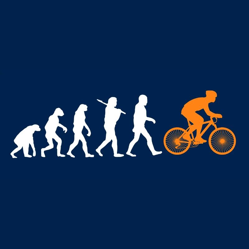 Evolution Bicycle Bicycle Cycling Gift cool