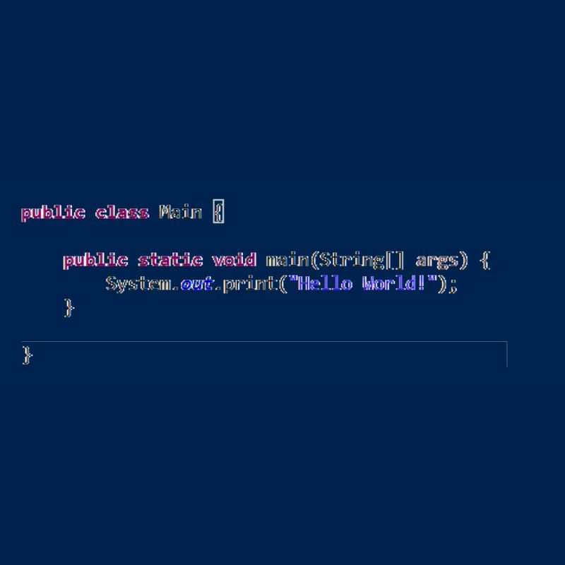 Java Hello World! gift idea