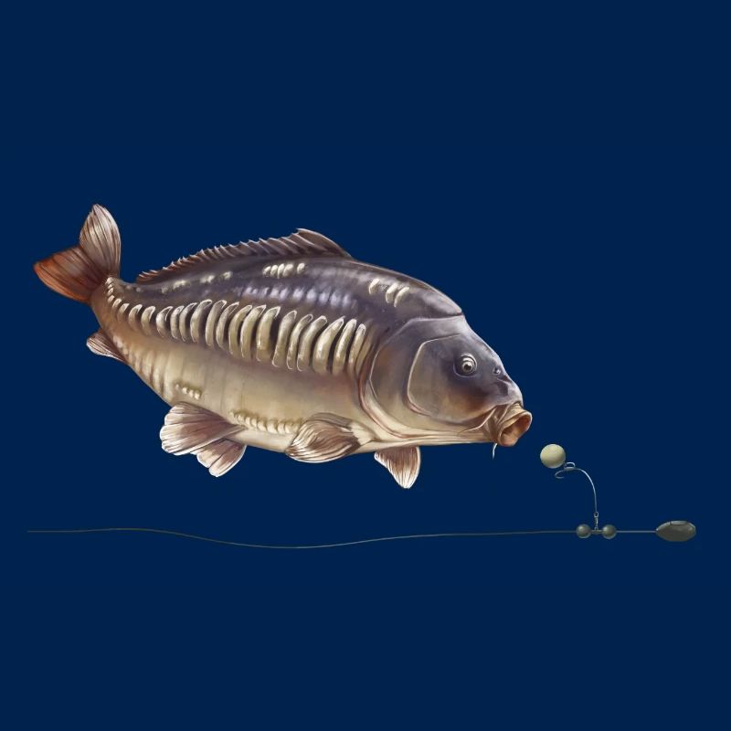 Spiegelkarpfen-Chod-Rig-Angeldesign