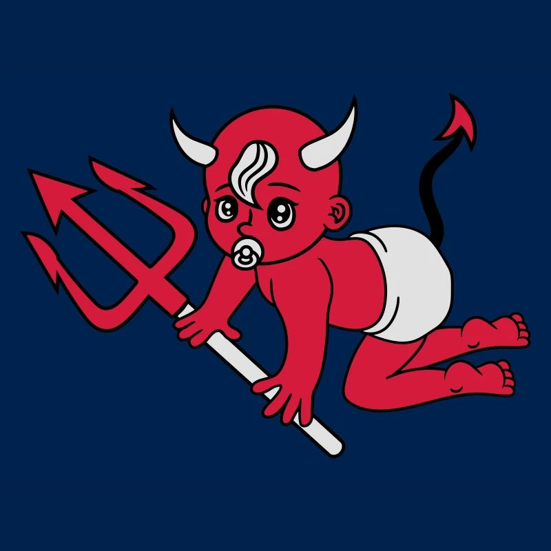 böse teufel dämon hölle teufelchen satan krabbeln