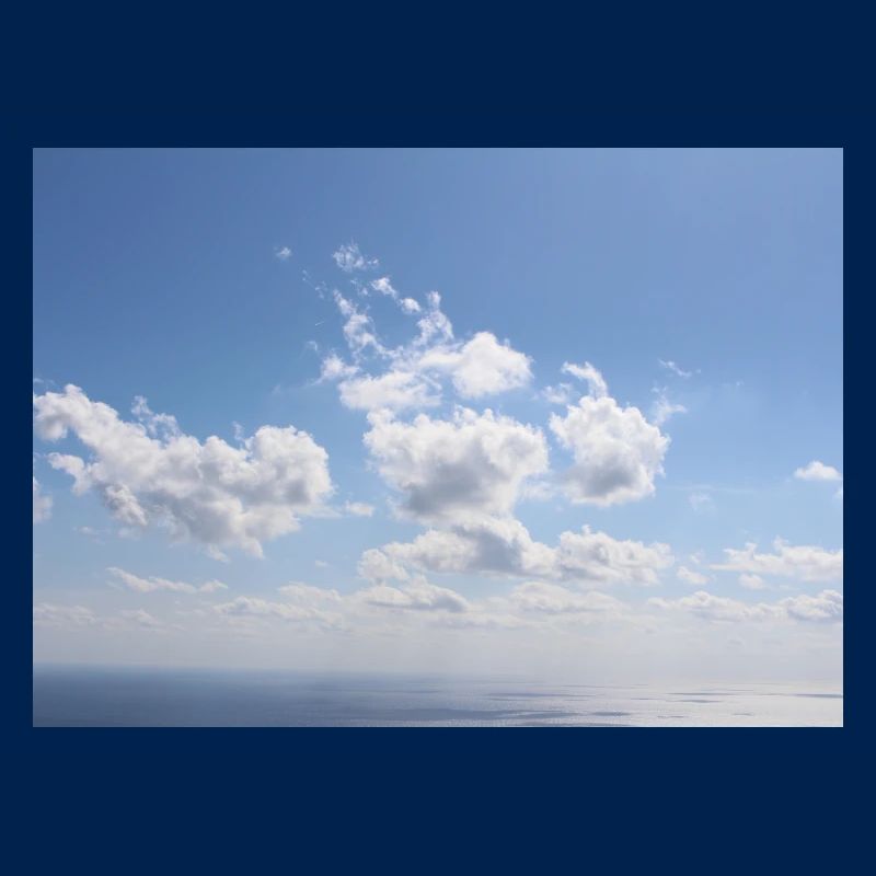 Awesome Blue Sky Clouds Pattern - Summer Vacation