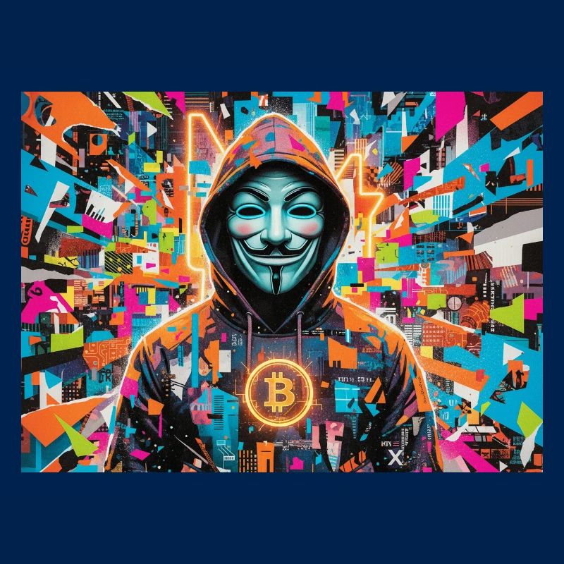 Bitcoin Bazooka - PopArt - Satoshi 3