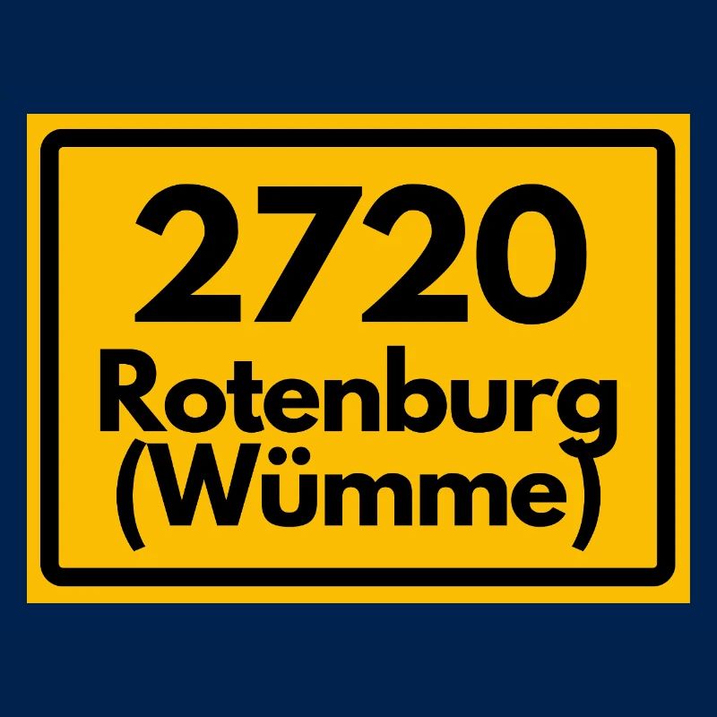 OLD POSTCODE ZIP CODE RETRO 2720 ROTENBURG WÜMME!