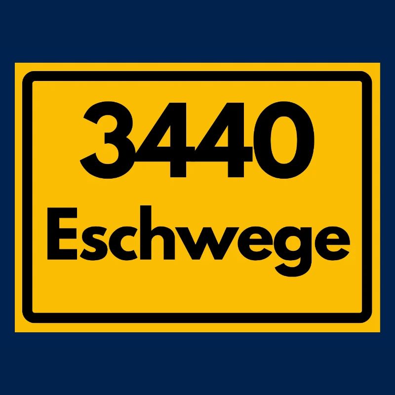 OLD POSTCODE ZIP CODE RETRO 3440 ESCHWEGE