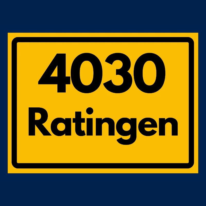 ANCIEN CODE POSTAL RÉTRO 4030 RATINGEN