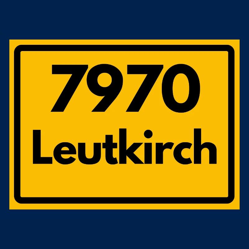 ALTE POSTLEITZAHL PLZ RETRO 7970 LEUTKIRCH HEIMAT