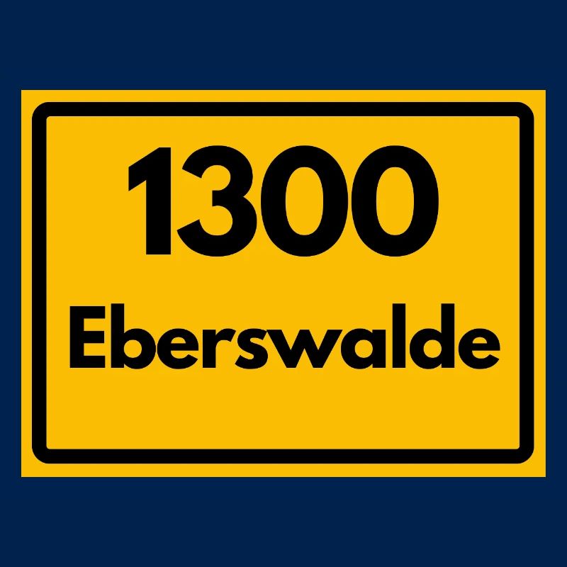 OLD POSTCODE ZIP CODE RETRO 1300 EBERSWALDE HEIMAT