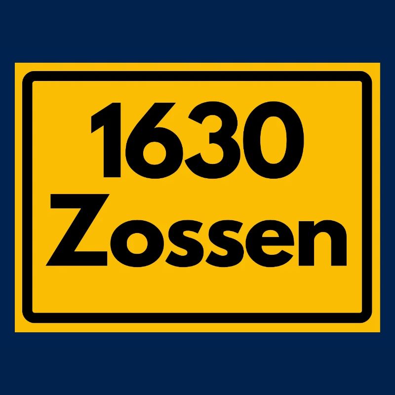 OLD POSTCODE POSTCODE RETRO 1630 ZOSSEN HEIMAT