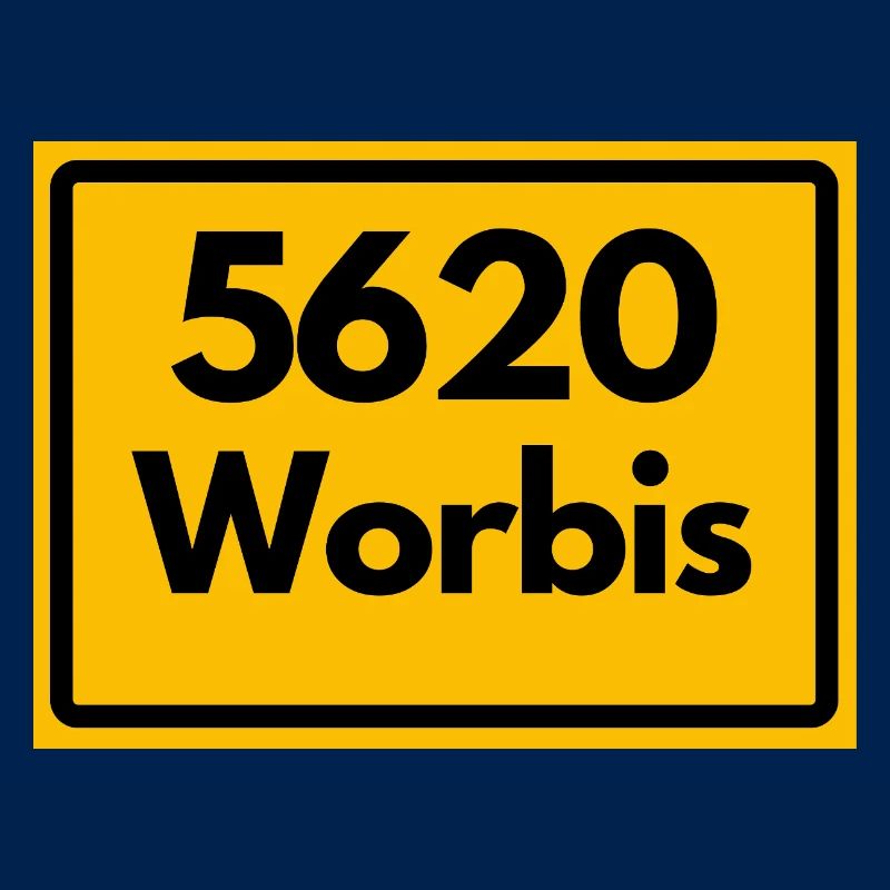 OLD POSTCODE 5620 WORBIS HEIMATSTOLZ ORIGINAL