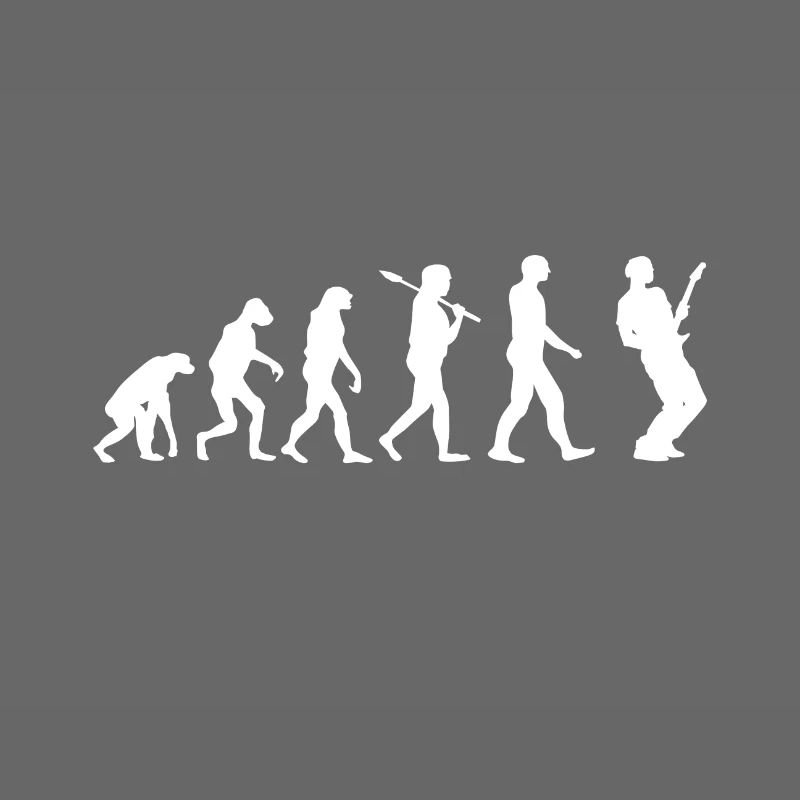 Guitar Shirt · Evolution · Guitarist · Gift