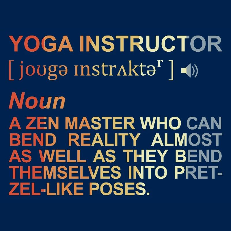Yogalehrer Begriff