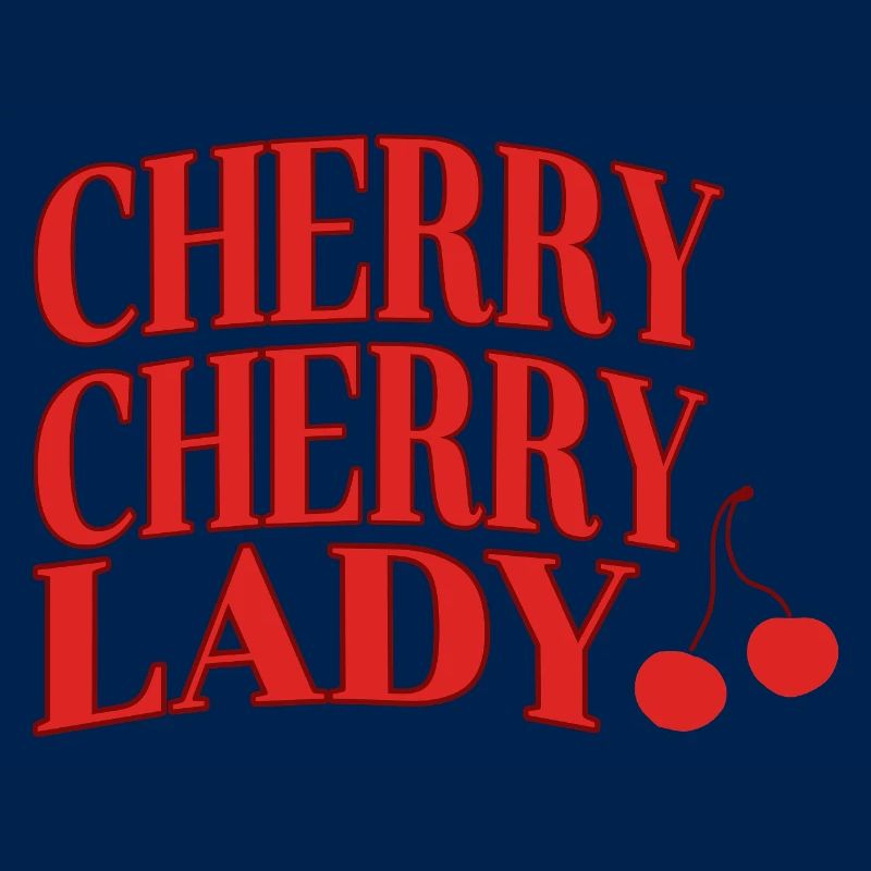 Cherry Lady Retro Script Typography