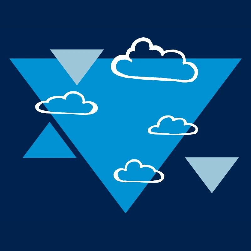 Clouds - printing inks freely selectable