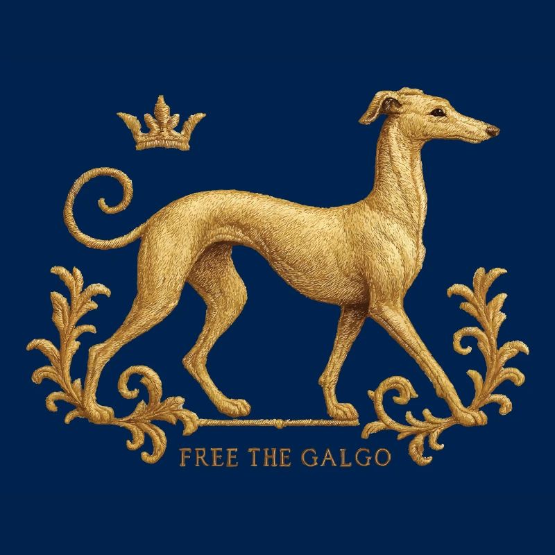 Libérez le Galgo - Broderie n°01