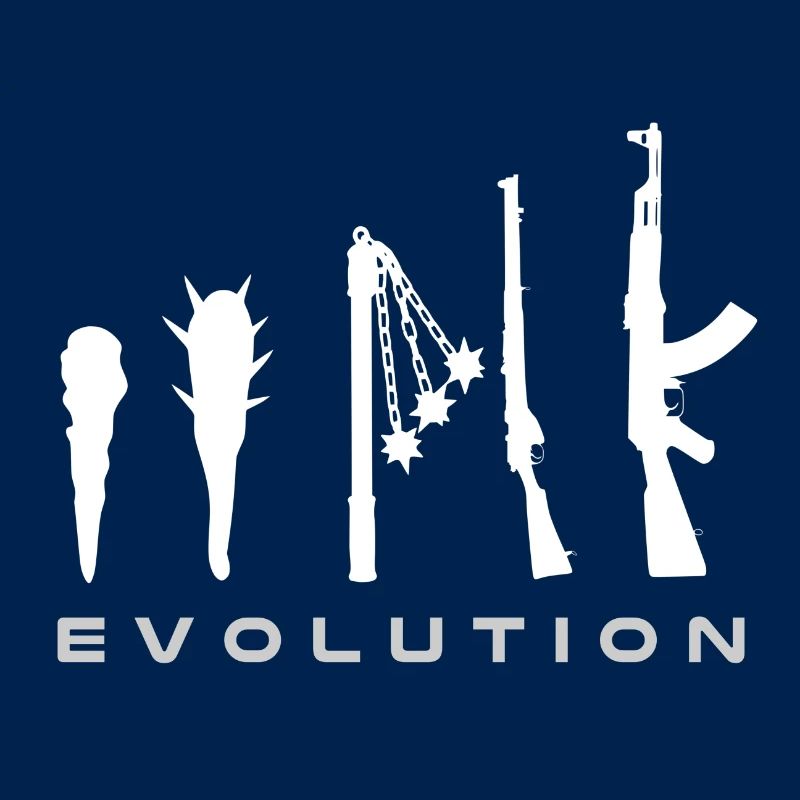 l'évolution de l'arme