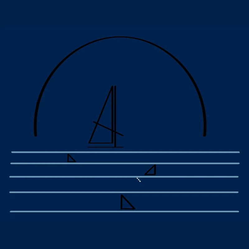 Logo Windsurfer mit Haien
