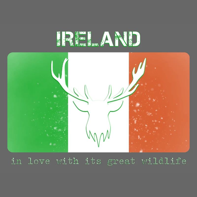 FAUNE ET DE LA FLORE D’IRLANDE Drapeau de l’Irlande