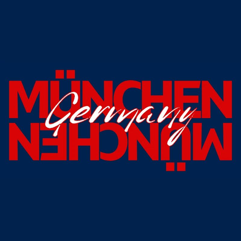 Munich Germany Script Overlay