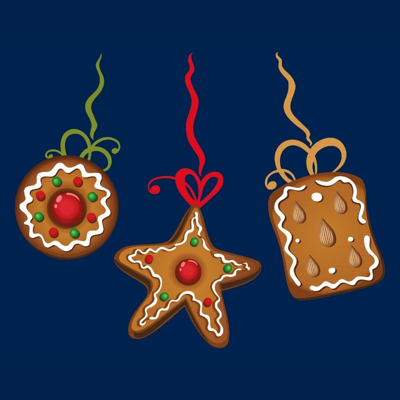 Biscuits de pain d'épice biscuits de Noël