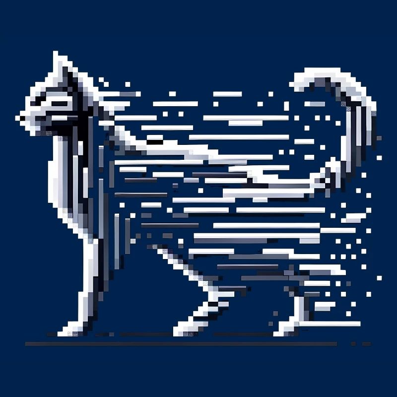 Pixel Katze