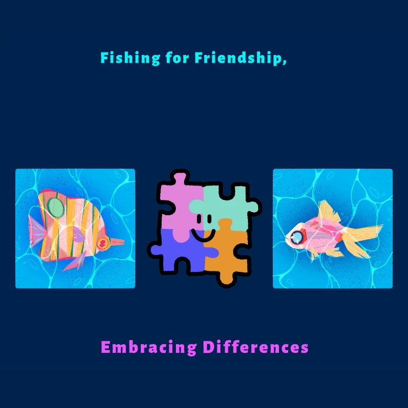 Pêcher l’amitié Accepter les différences