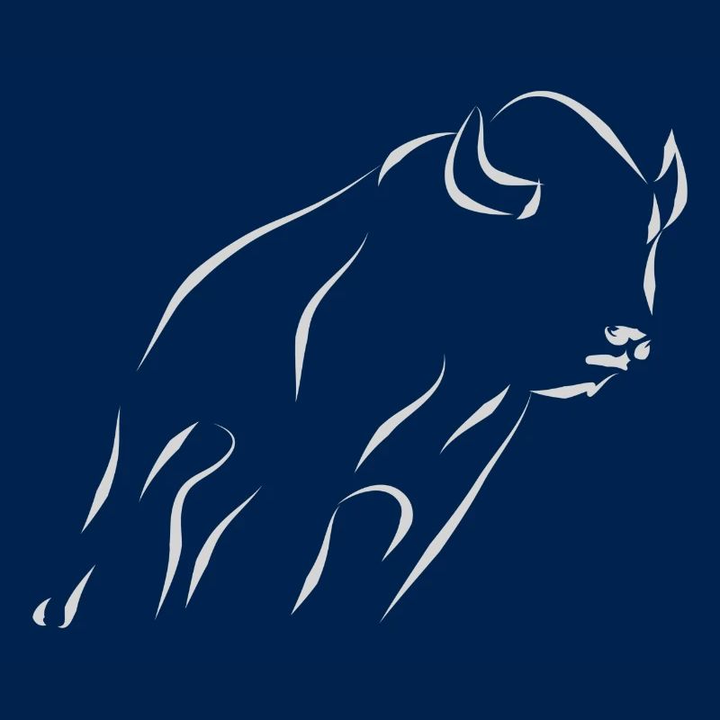 Bison - hellgrau