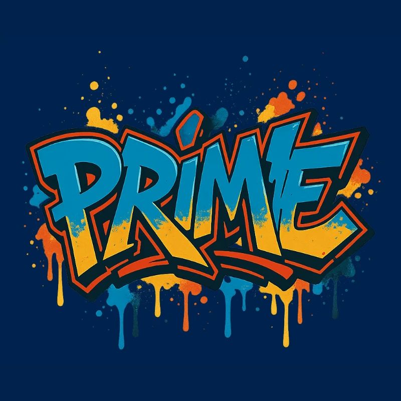 Prime Graffiti Neon Splash