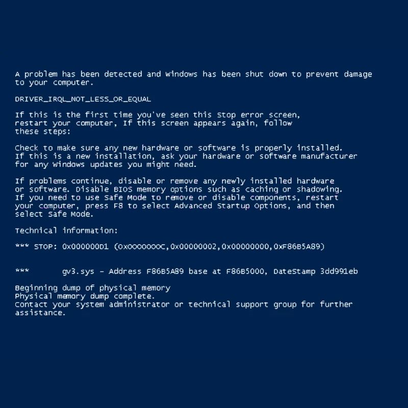 Blue Screen
