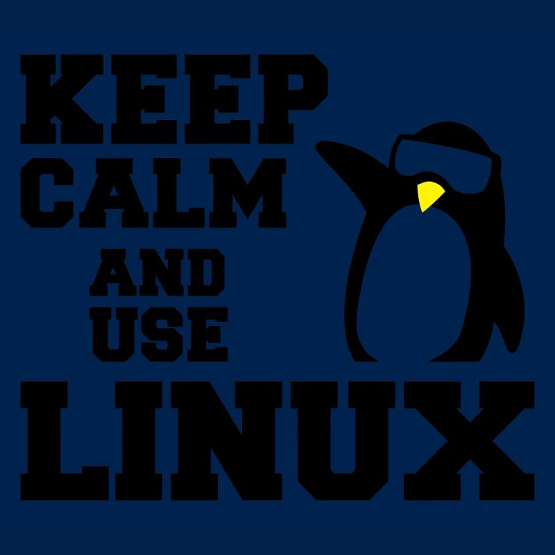 Ruhe bewahren Verwendung linux