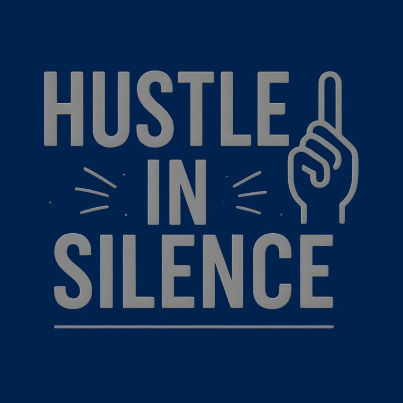 Hustle in Silence Icon Tee