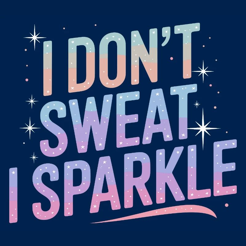 Je ne transpire pas, je brille !