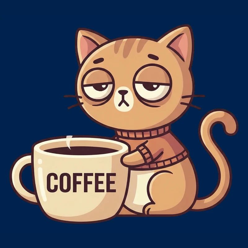Kätzchen Kaffee Charm