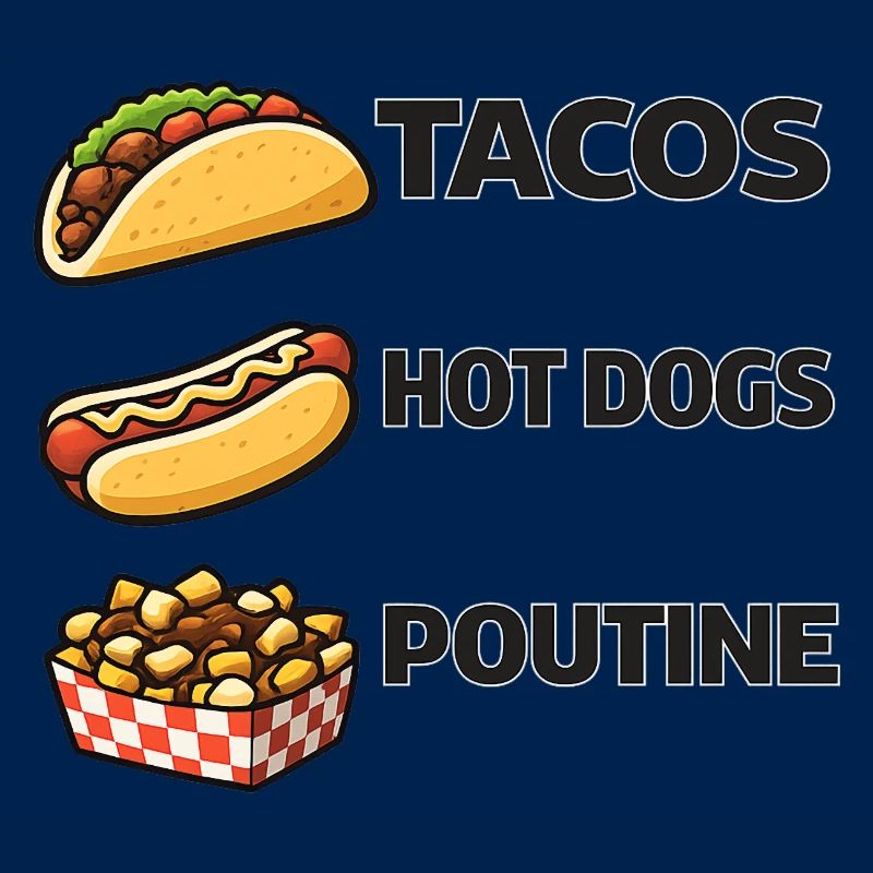 Tacos Hot Dog Poutine