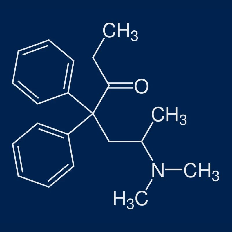 Formule structurelle à la méthadone
