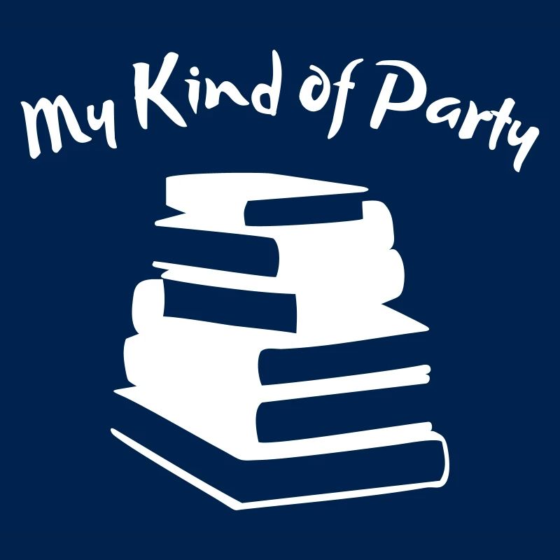 Bücher Nerd, Bücherwurm 2farbig