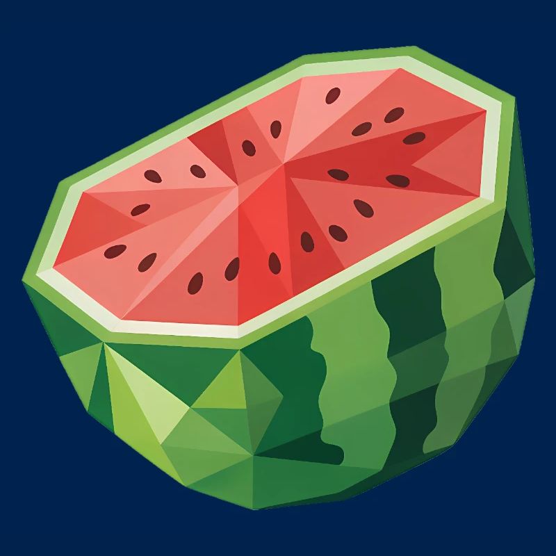 Melon - Cool Fruit Logo