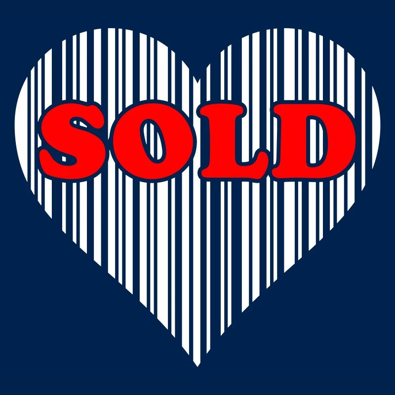 Herz Barcode Liebe – Sold Code Strichcode Geschenk