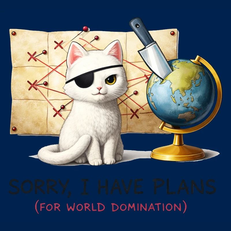 Evil Cat World Domination Plans